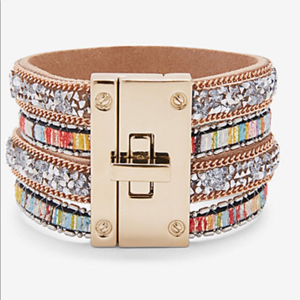 Cuff lock bracelet